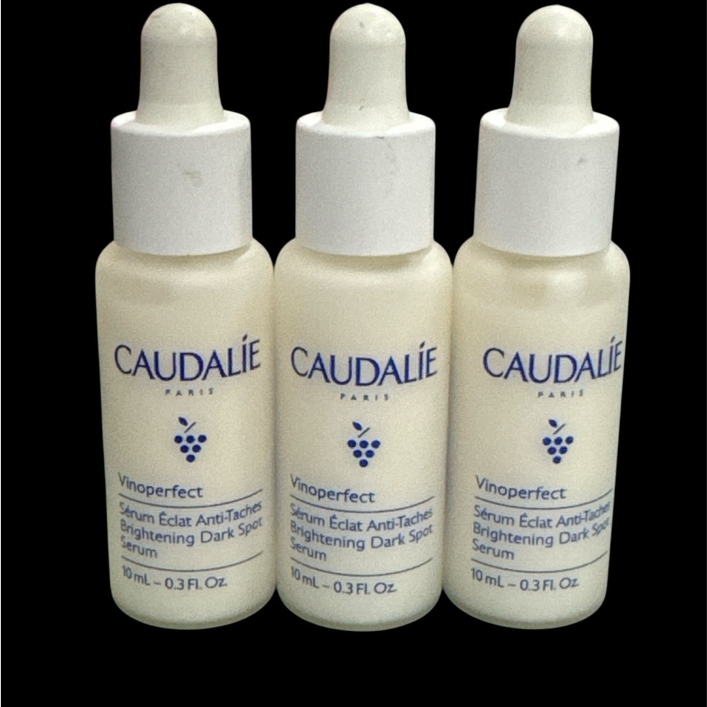 Caudalie Vinoperfect Brightening Dark Spot Serumx3=30ml bottle $82msrp & freebie